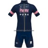Set Fietsshirt + Korte Koersbroek 2022 Plantur Pura Donkerblauw